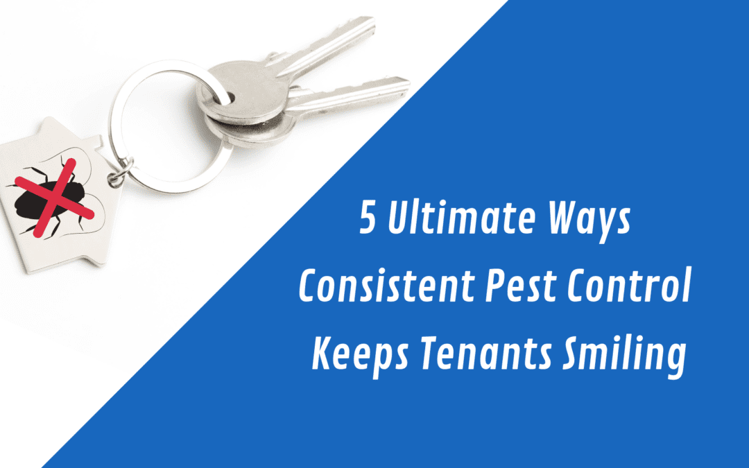 5 Ultimate Ways Consistent Pest Control Keeps Tenants Smiling