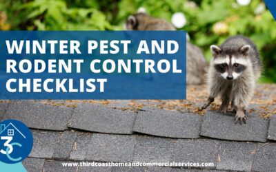 Winter Pest and Rodent Control Checklist